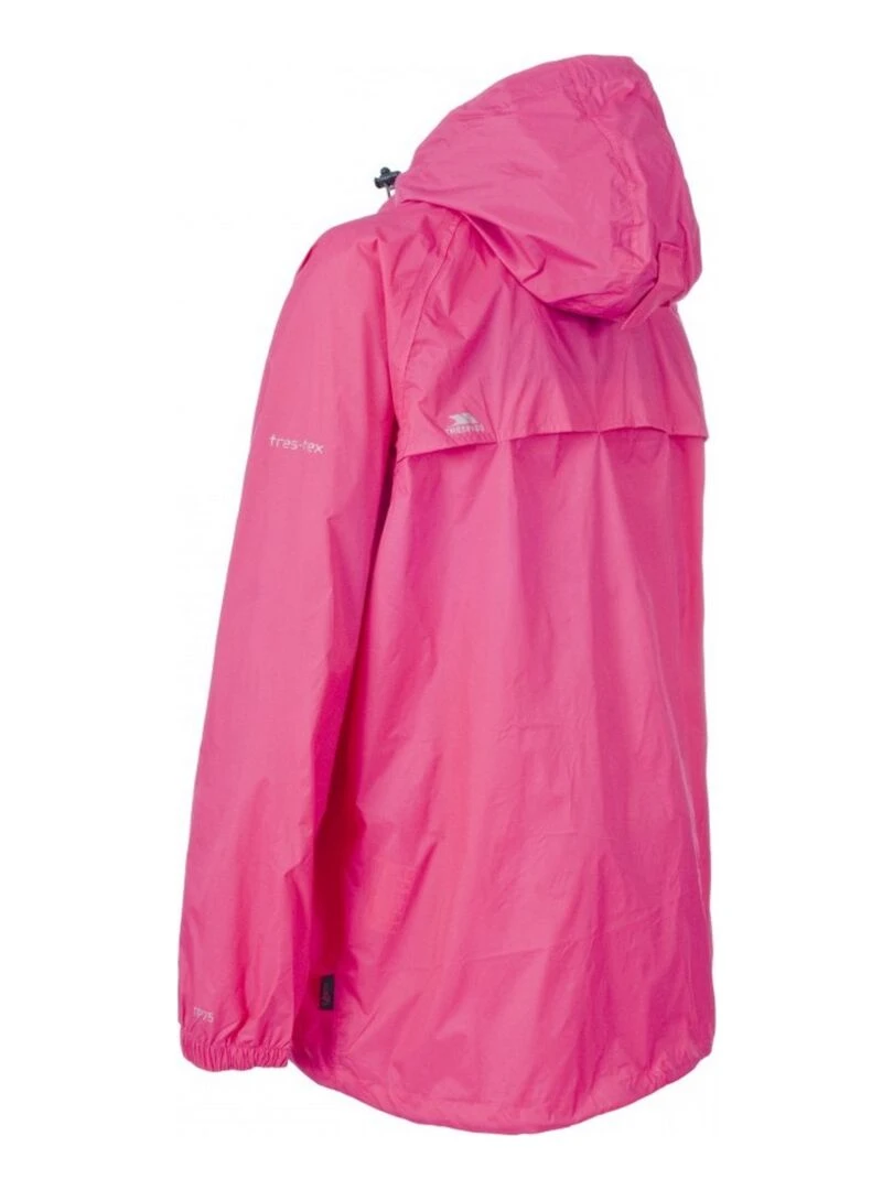 Trespass Veste imperméable QIKPAC Rose