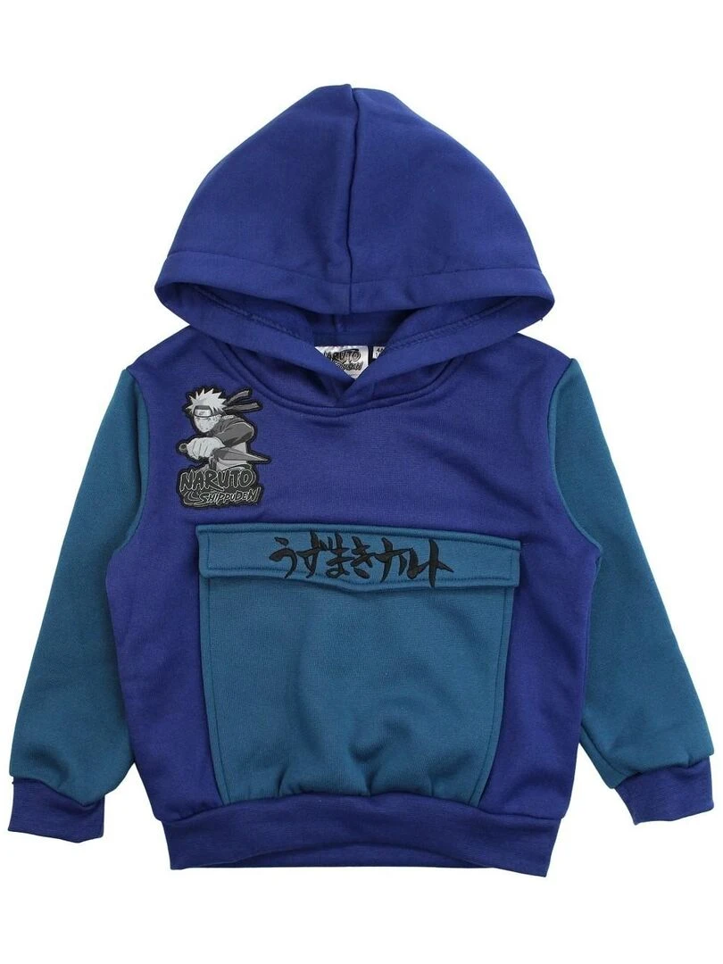 Disney Veste garçon imprimé Naruto Bleu marine