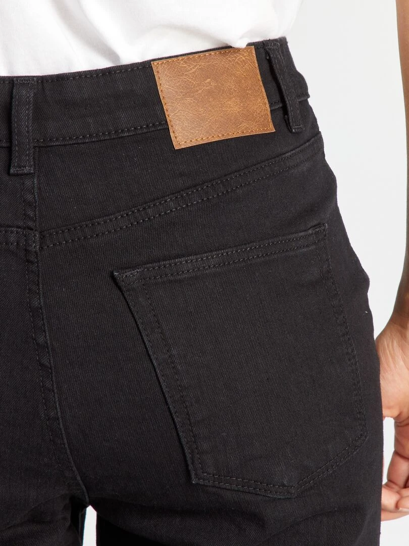 Jean slim en denim   28L   Noir