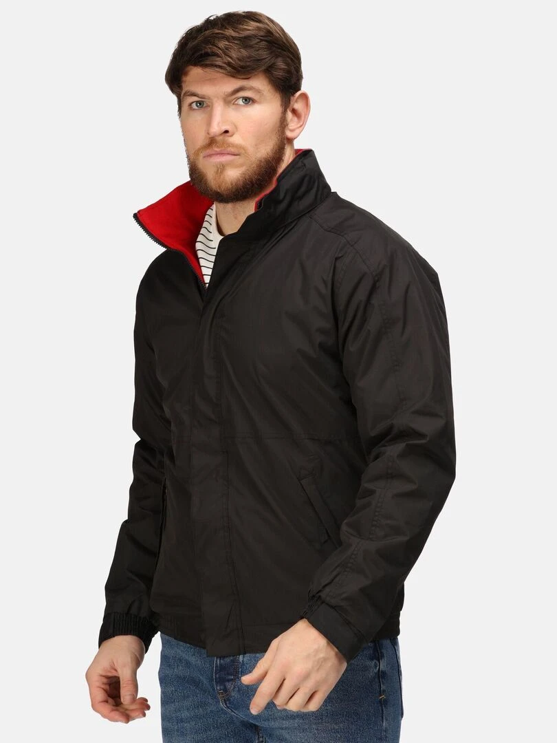 Regatta   Veste imperméable DOVER   Noir Rouge