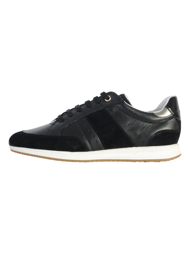 Basket Cuir Geox Avery D25H5A Noir