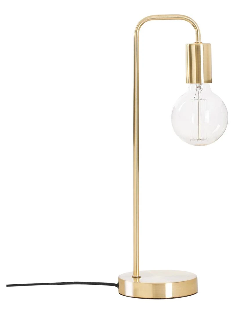 Lampe à poser en métal Doré/or