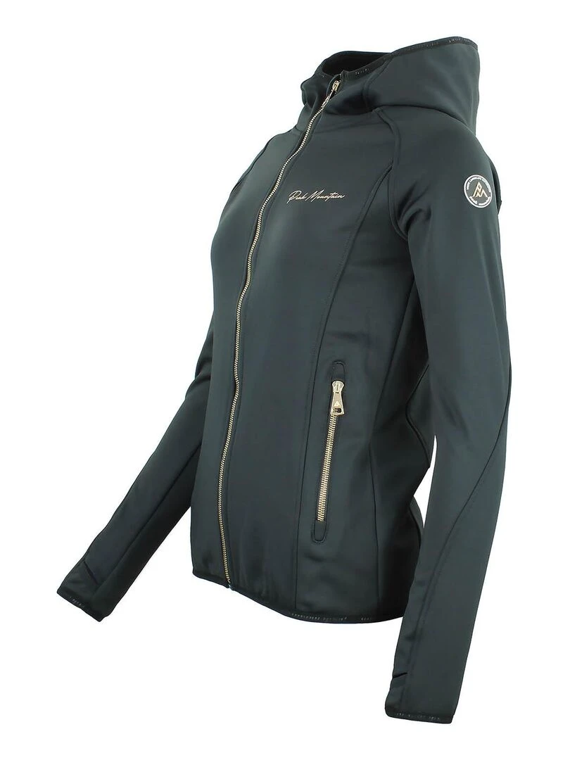Blouson polarshell femme ACAMPO   Noir Noir