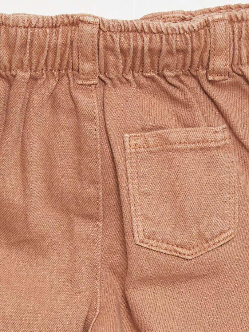 Pantalon style paper bag   Orange