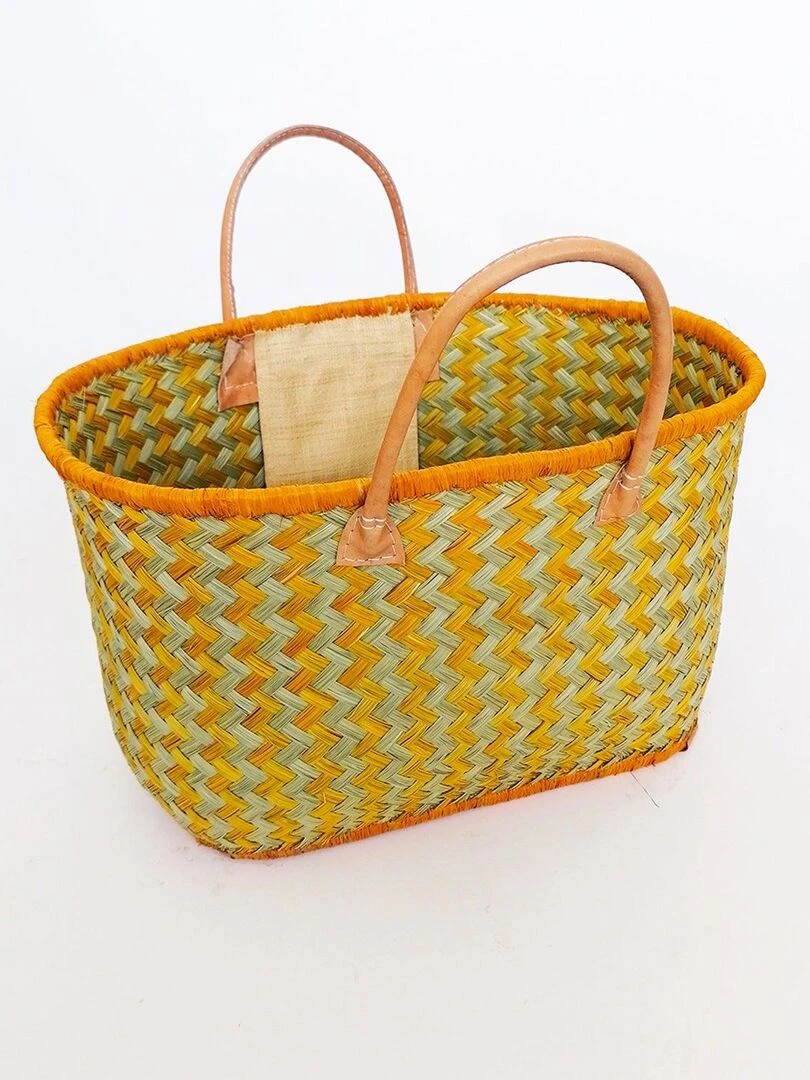Panier Toama GM Safran Jaune