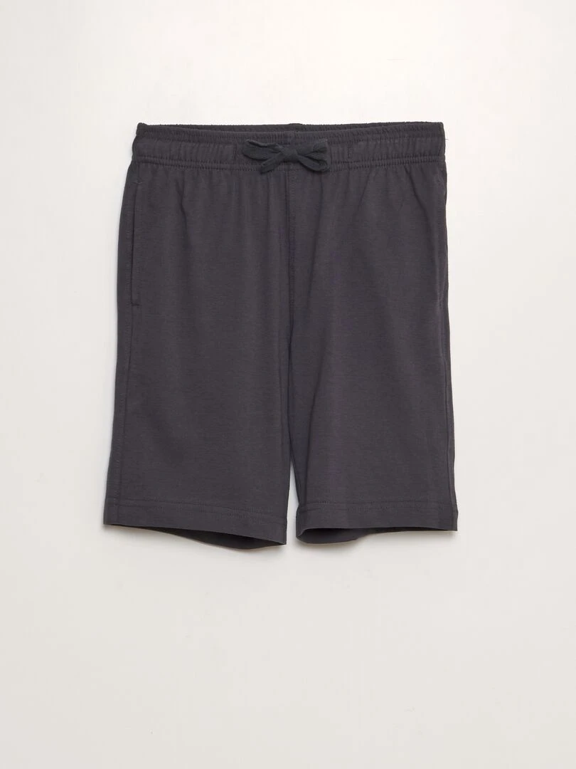 Lot de 2 shorts unis   Noir
