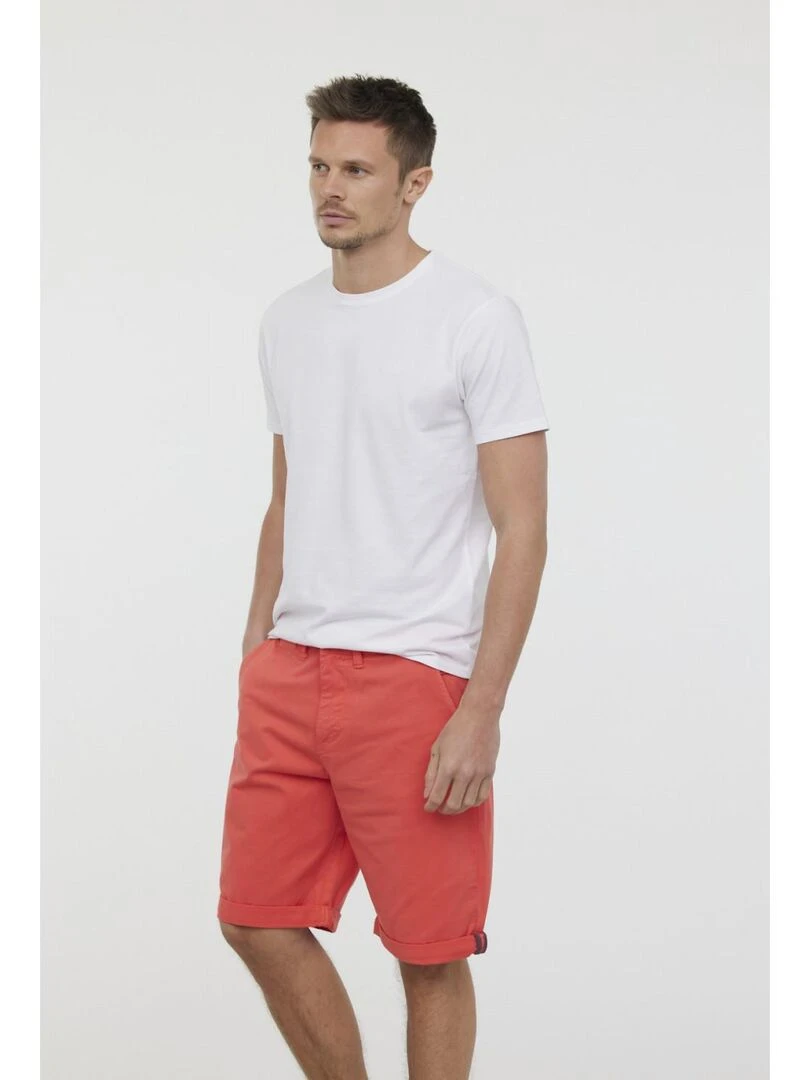 Lee Cooper   Short coton regular NARO   Orange