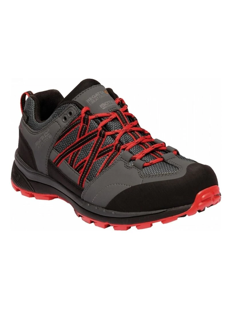 Regatta Chaussures de randonnée SAMARIS Gris Rouge