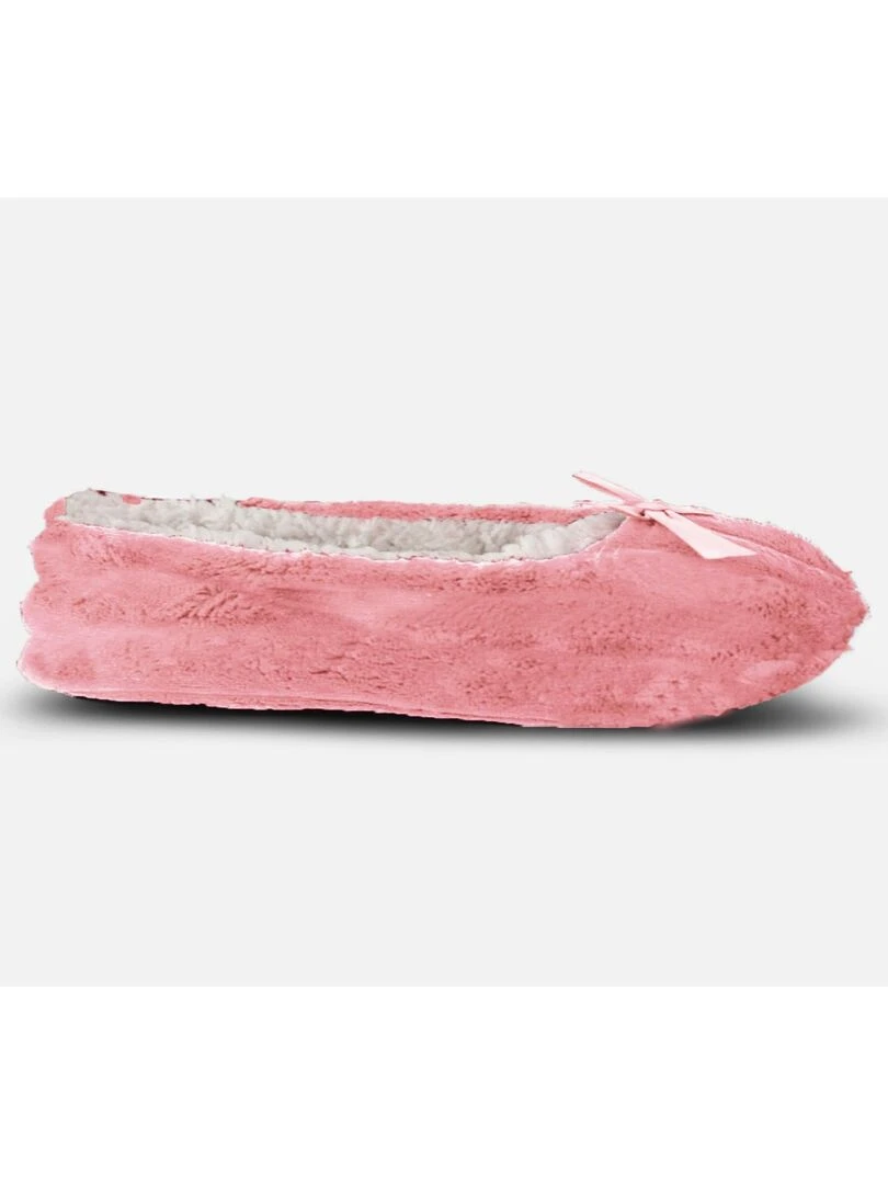 Chaussons fourrées Kebello Rose
