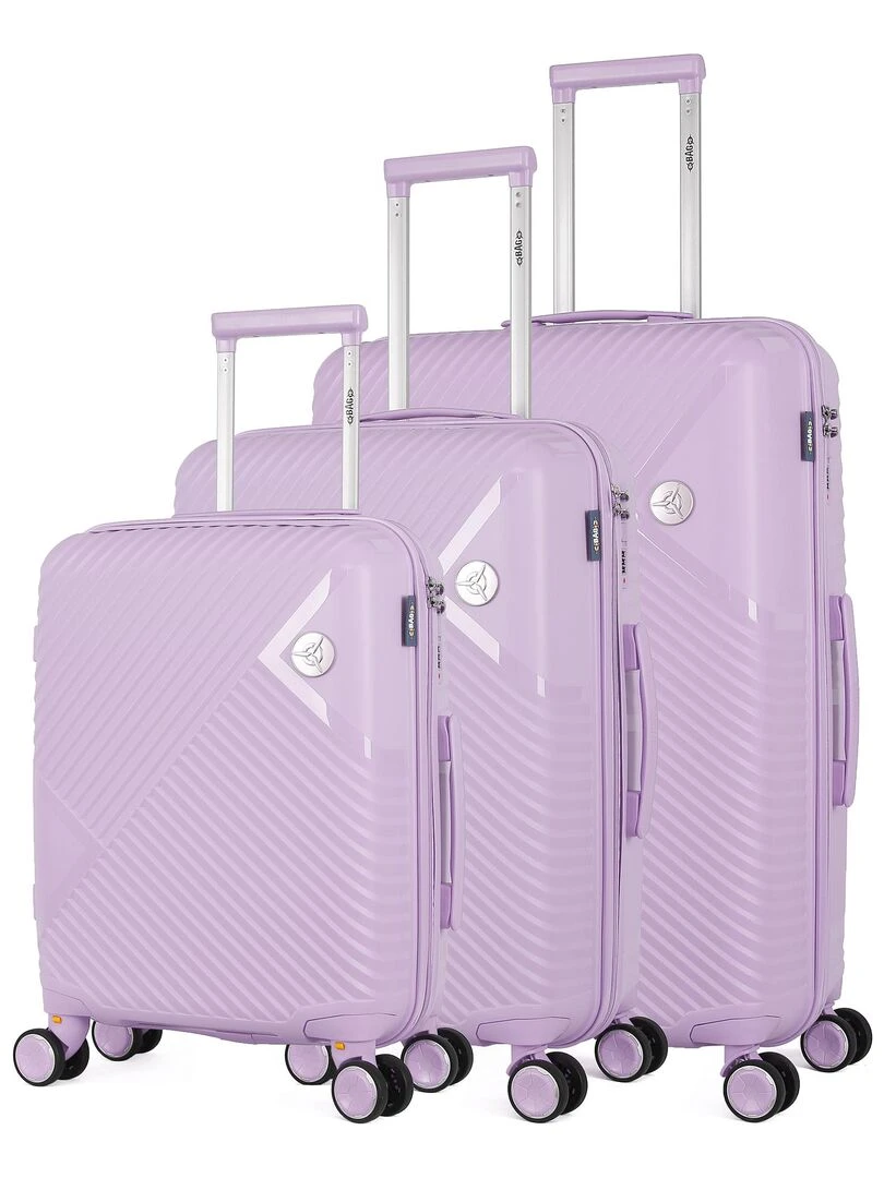 SET DE 3 CASSIOPEE Violet clair