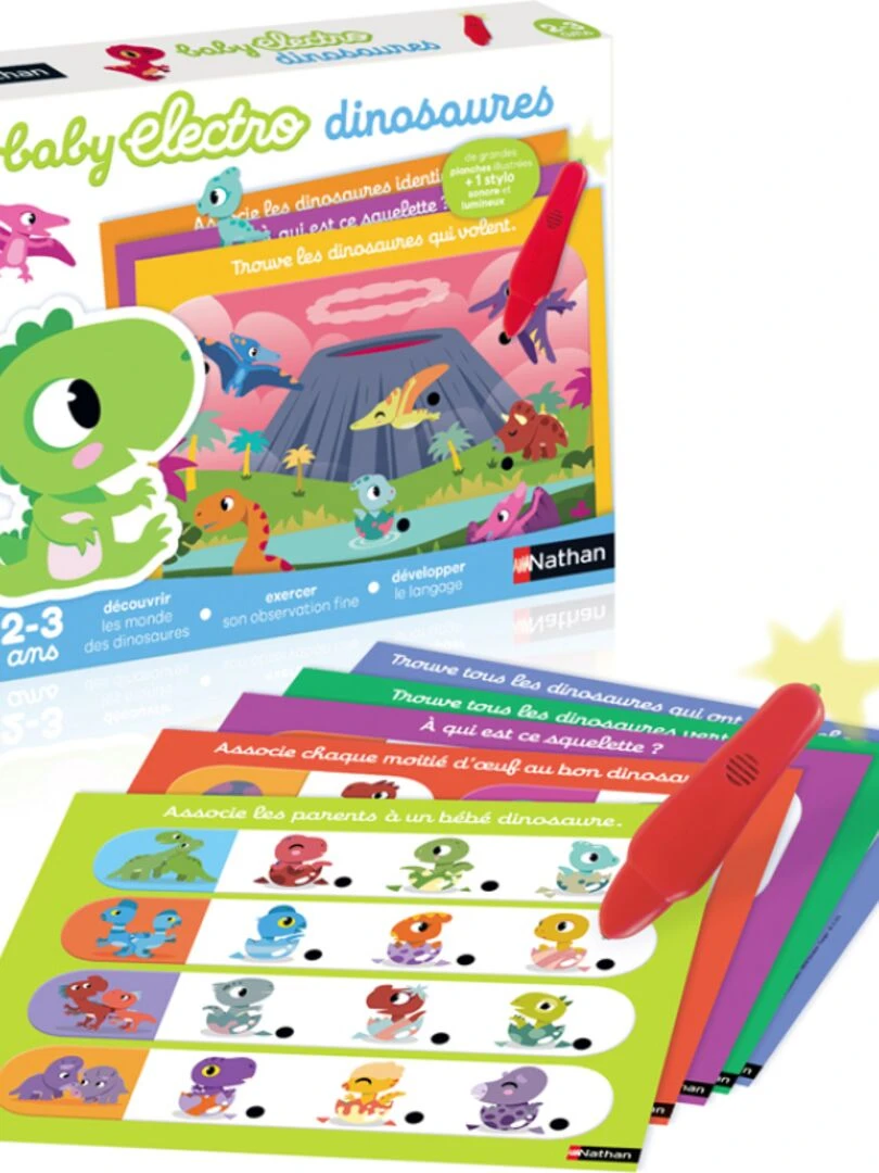 Jeu interactif Électro les dinosaures N/A