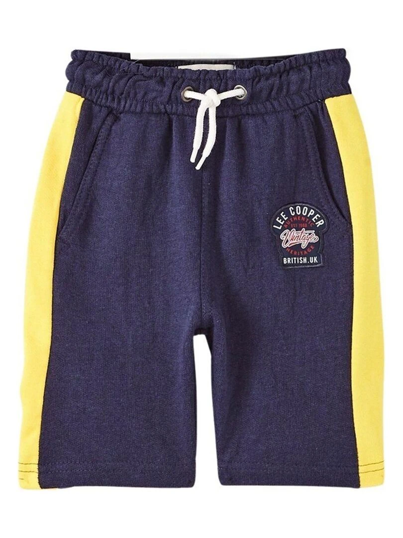 Lee Cooper Bermuda garçon imprimé logo Bleu marine