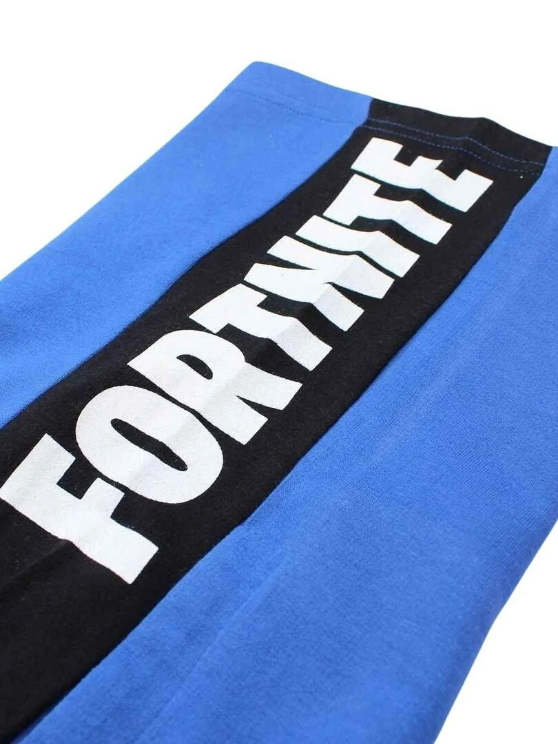 Disney   Short garçon imprimé Fortnite en coton   Bleu