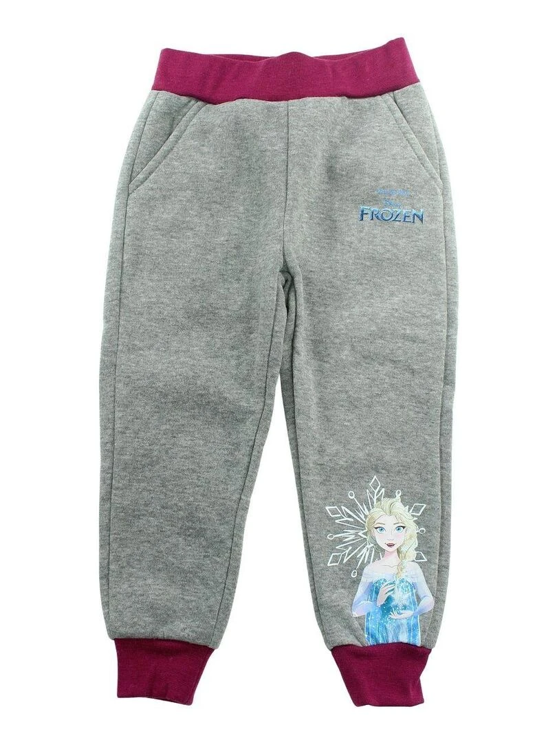 Disney   Ensemble Sweat pantalon fille Imprimé La Reine Des Neiges   Gris