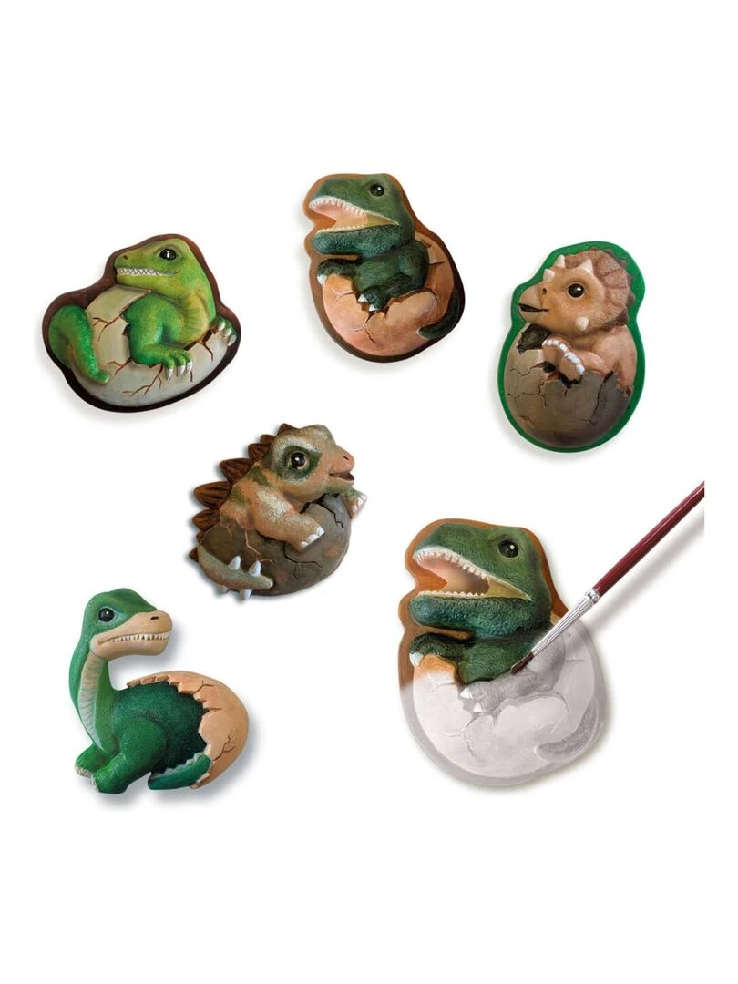 Moulage et peinture : Œufs de dinos   N/A