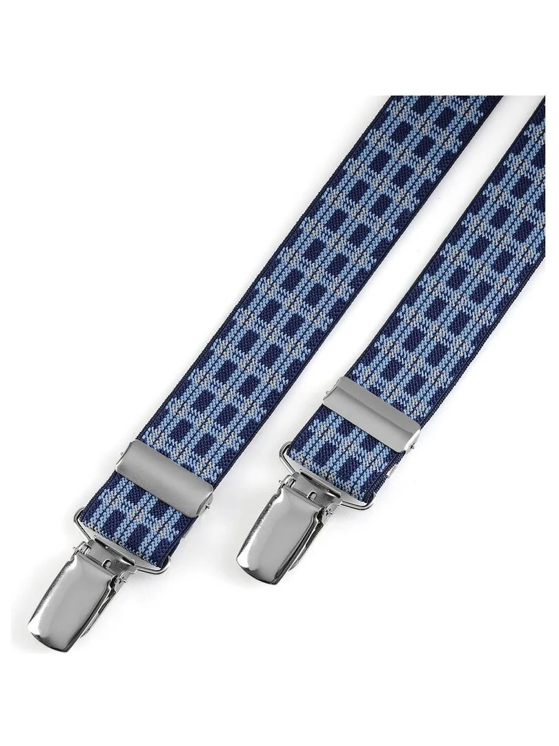 Bretelles slim Izmo Fabriqué en Europe Bleu