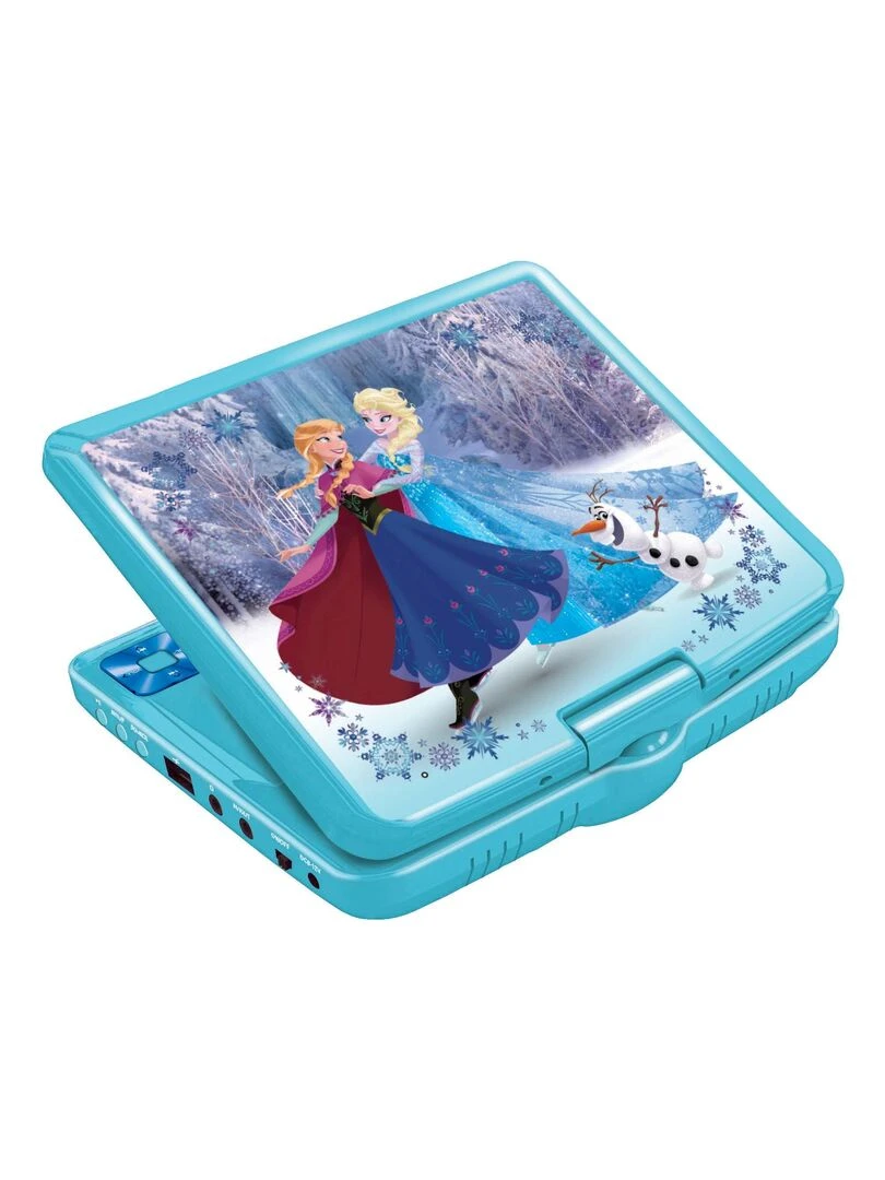 "lecteur Dvd Portable Avec Écran Rotatif 7""et Port Usb  Écouteurs Reine Des Neiges"   N/A