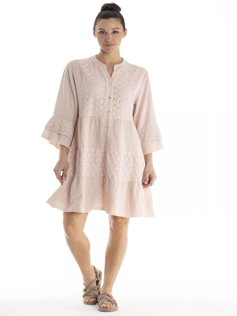 Robe MORINA Gérard Pasquier Rose