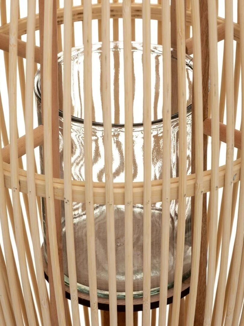 Lanterne en bambou Exterieur Beige