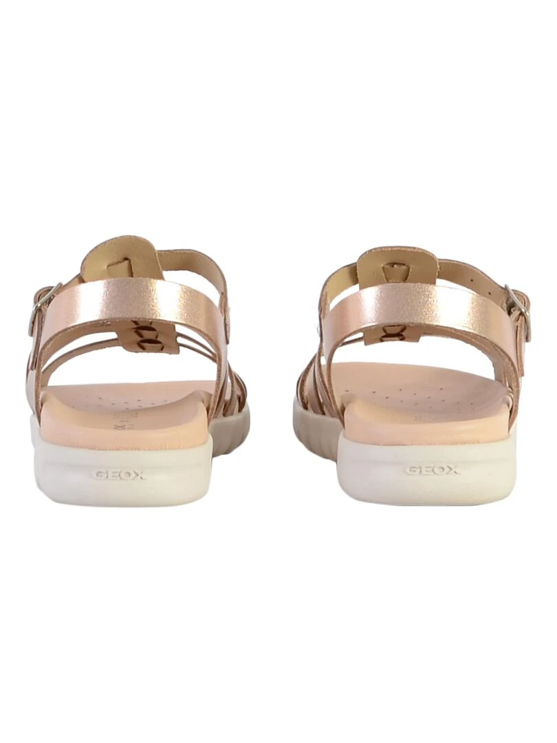 Sandale à Bride Plate Geox Enfant Soleima   Beige