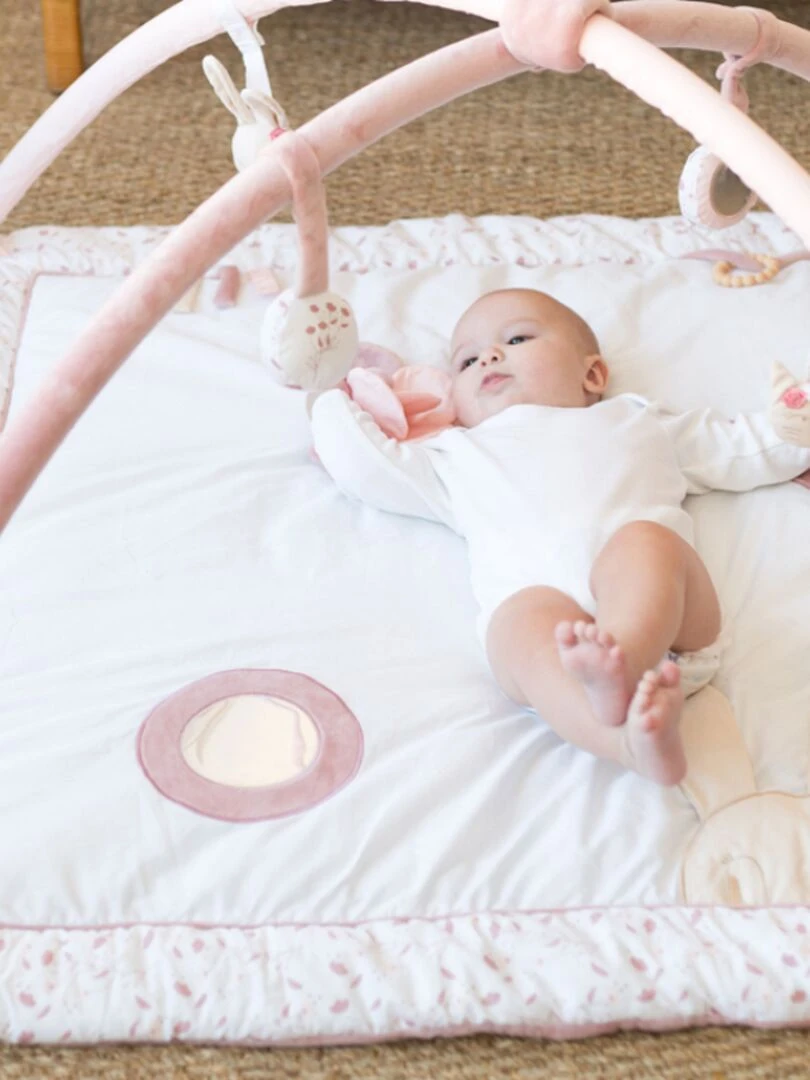 Tapis d'éveil avec arches Rose et Lili Rose