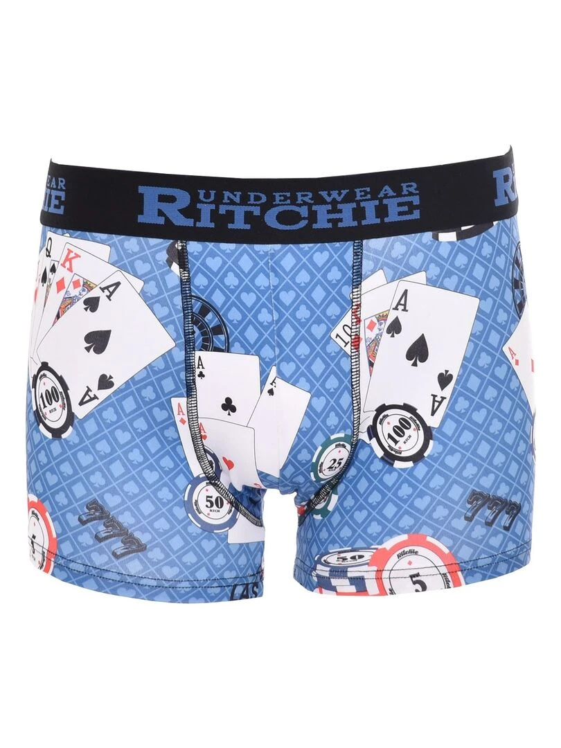 Boxer motifs RAMITYS BOY Bleu