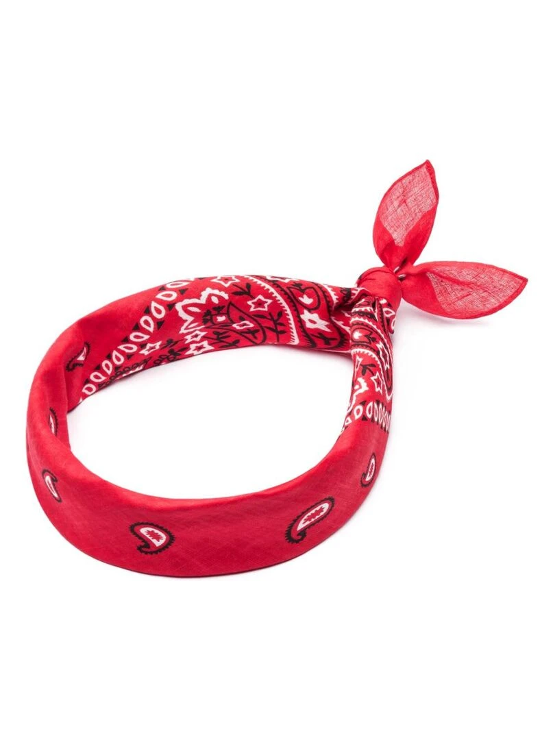 Bandana Coton U.S Premium Rouge