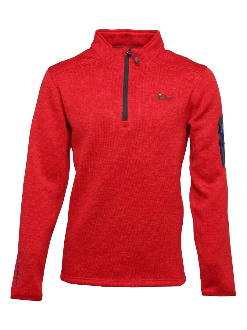 Polaire homme CYPAR PEAK MOUNTAIN Rouge