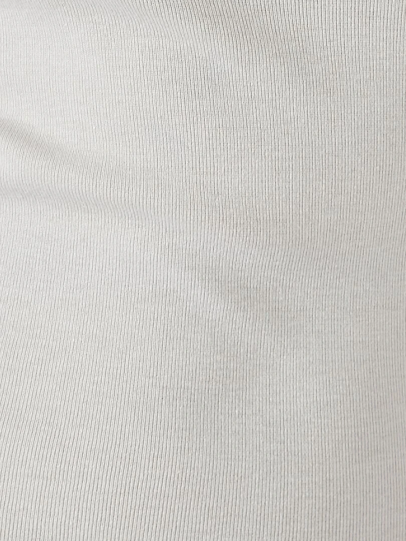 T shirt manches courtes Essential pur coton peigné   Damart   Gris