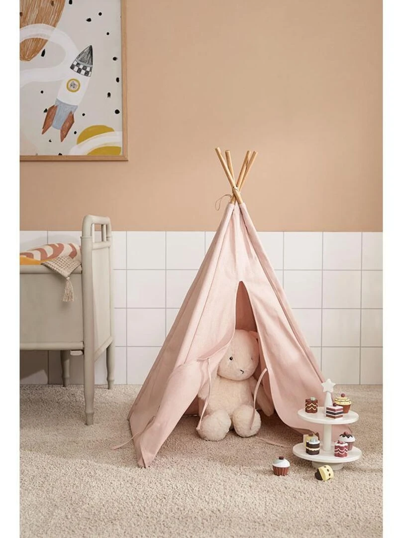 Tente tipi mini rose clair   Kids Concept   N/A