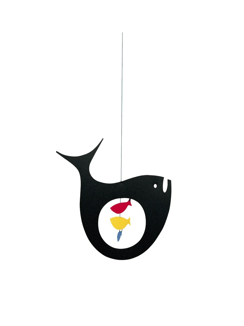 'flensted Mobiles' Expecting Fish Jaune