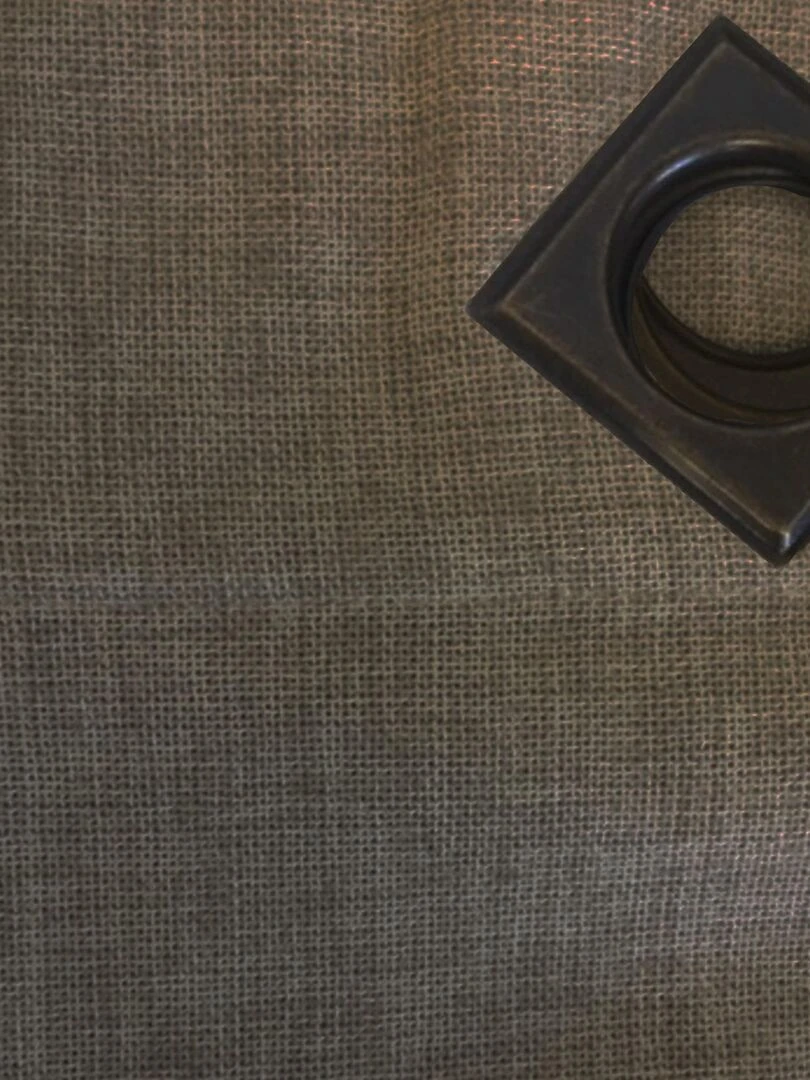 Rideau Ameublement Uni Beige