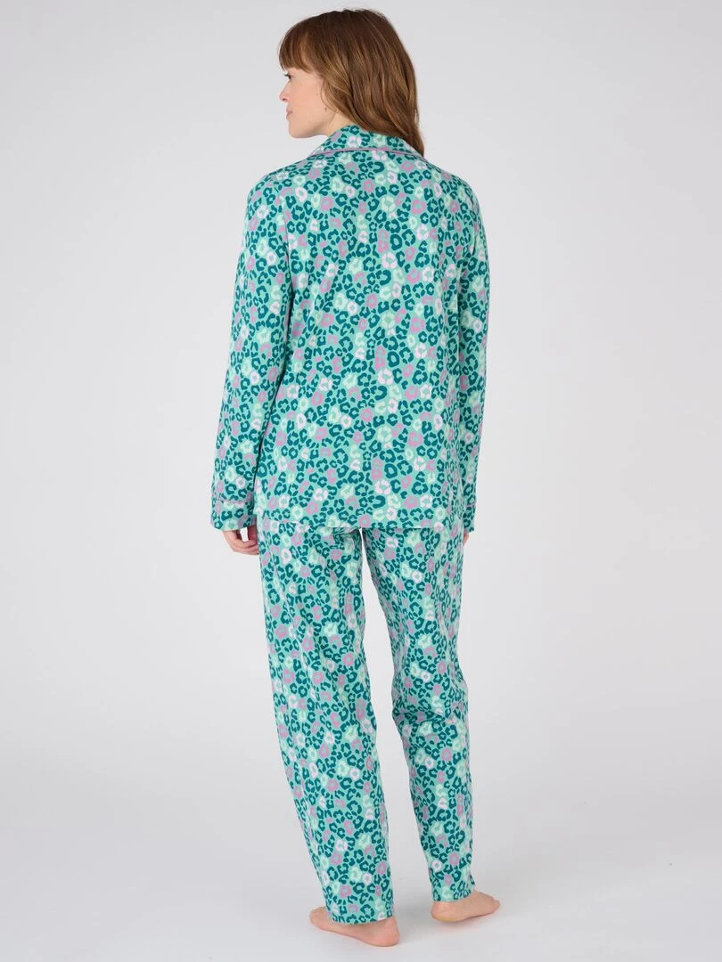Pyjama maille jersey Thermolactyl   Damart   Vert foncé