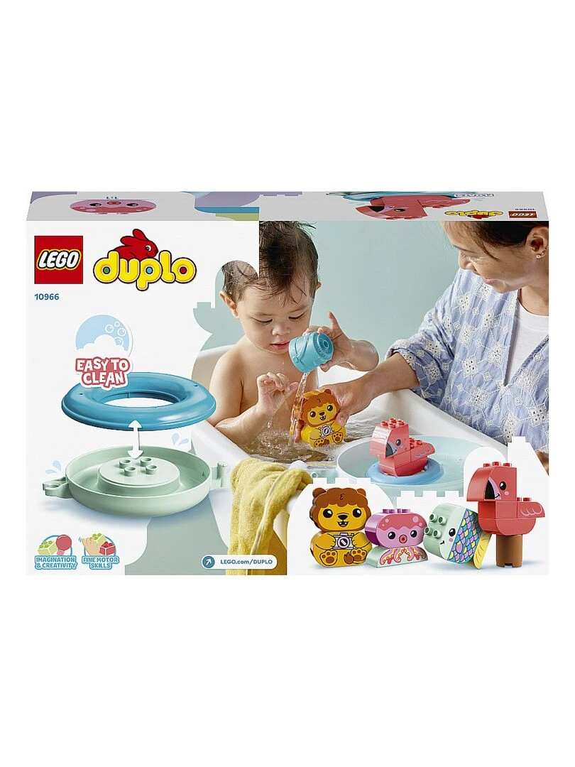 10966 Jouet De Bain : Lîle Flottante Des Animaux 'lego®' Duplo®   N/A