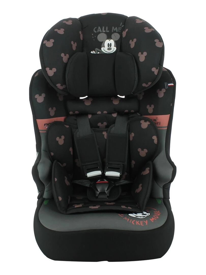 Nania Siège auto ceinturé RACE I 76 140 cm R129 i Size – Fabrication Française Mickey Marron