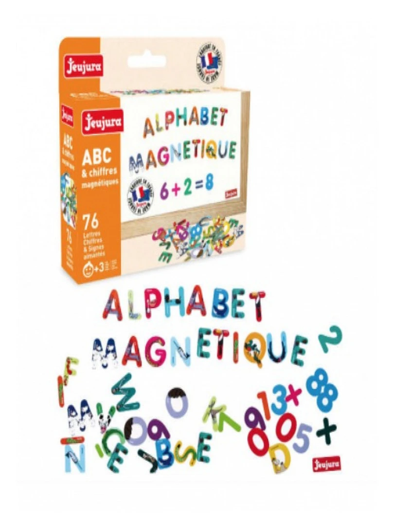 Magnets Abc Et Chiffres Magnetiques Decores N/A
