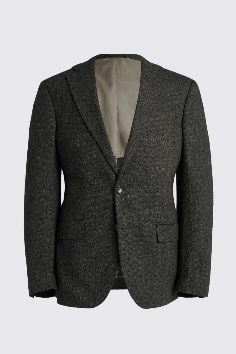 Slim Fit Navy Black Check Jacket   Buy Online at Moss