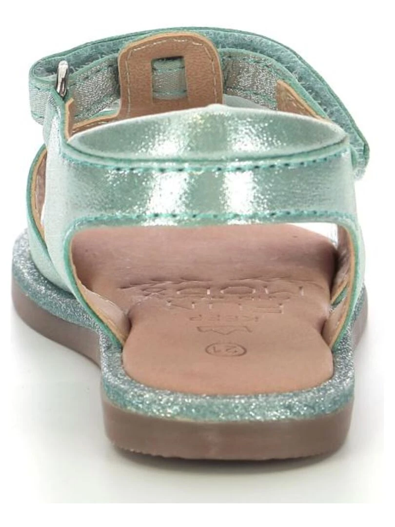 Sandales Cuir Paritt   Bleu