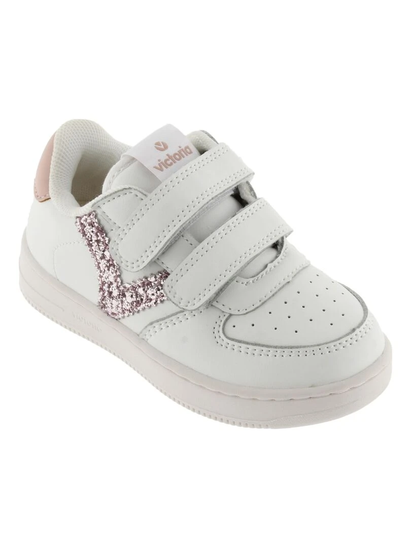 Basket à scratch Enfant Victoria   Beige