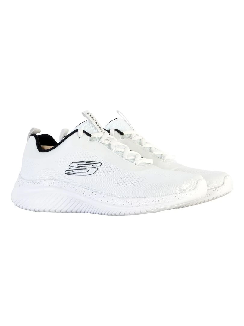 Basket à lacet Skechers Ultra Flex   Blanc