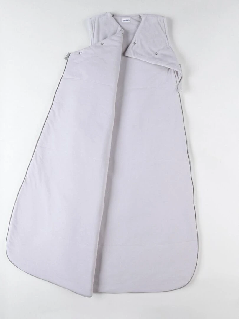 Gigoteuse 100 cm Kendi en Veloudoux Gris
