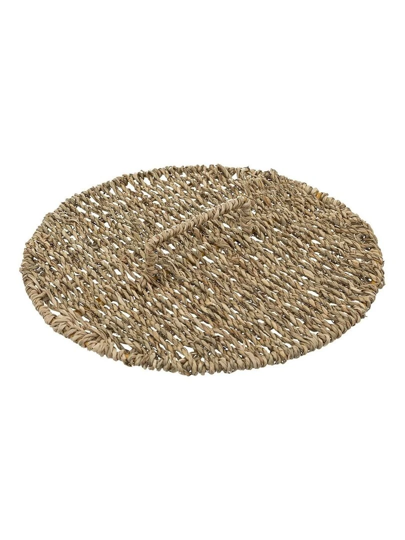 Poubelle seagrass 9L Beige