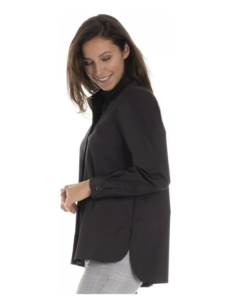 Chemise col classique ANDREA Gérard Pasquier Noir Noir