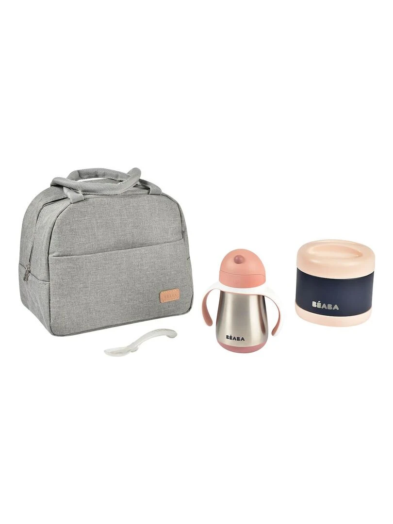 Set repas On the go Old Pink Rose