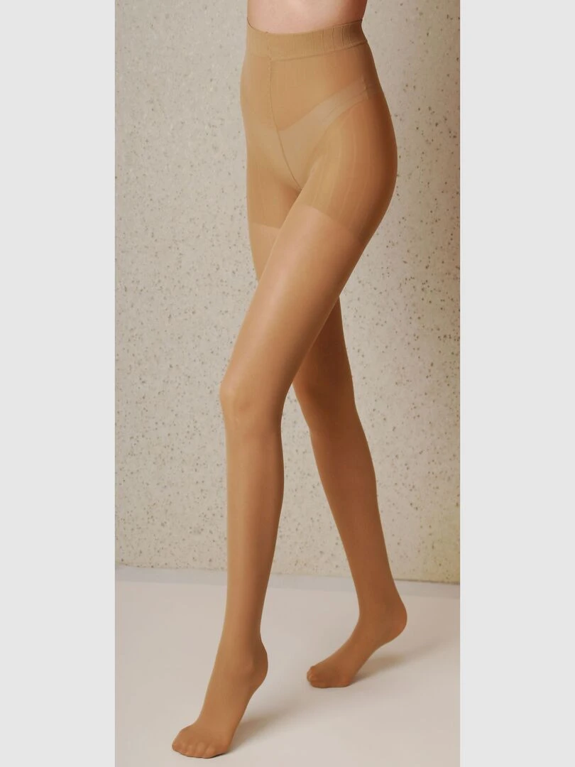 Relaxa 70den Effet revitalisant avec culotte gainante   Beige