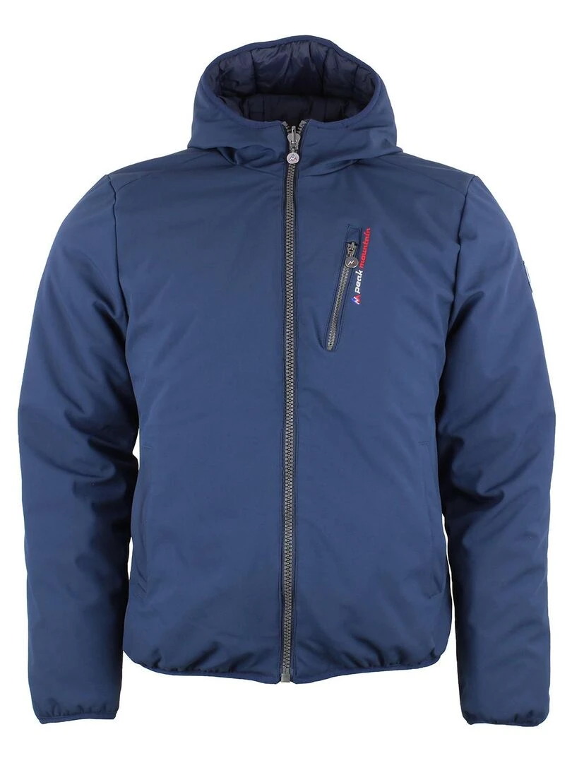 Blouson réversible de ski homme COLISEE   PEAK MOUNTAIN   Bleu