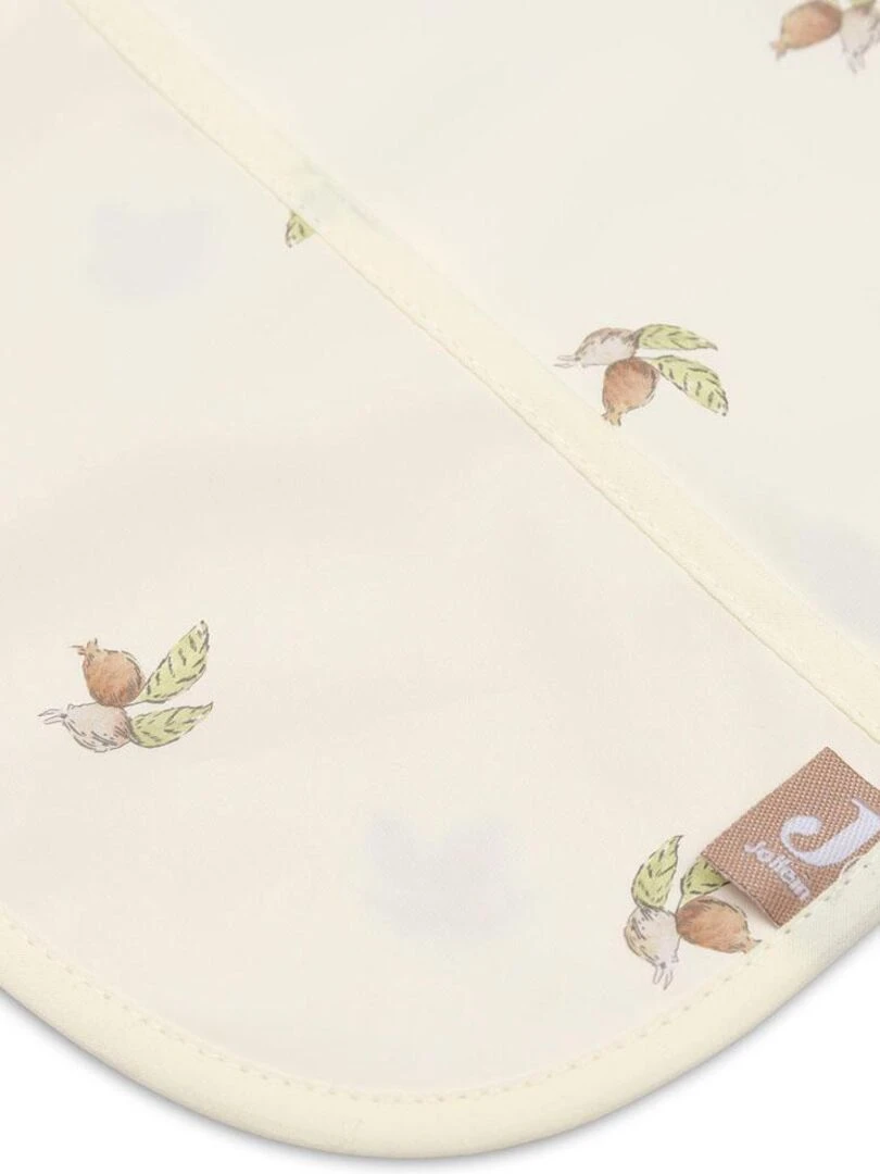 Bavoir à manches imperméable Rosehip   Ecru