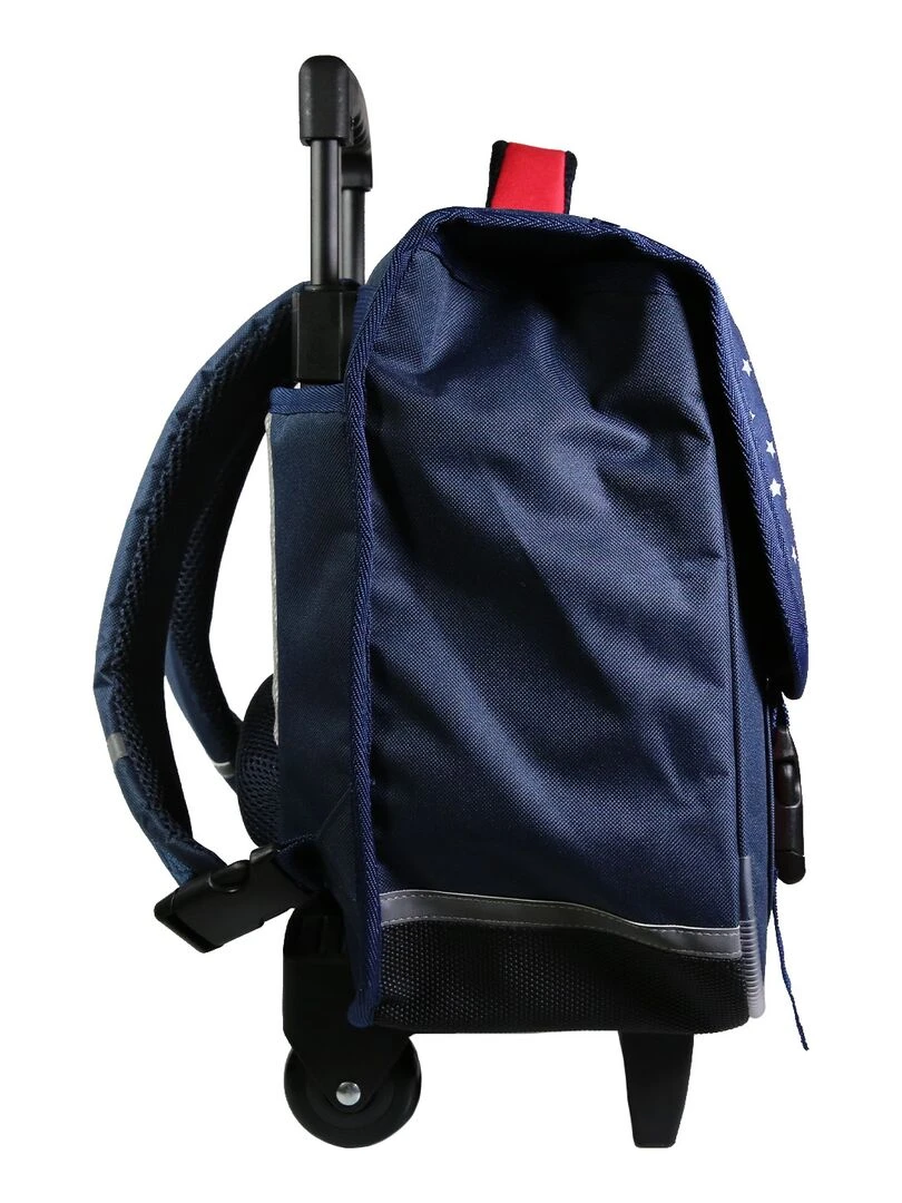 BAGTROTTER Cartable à roulettes 38 cm Phileas Bleu USA   Bleu