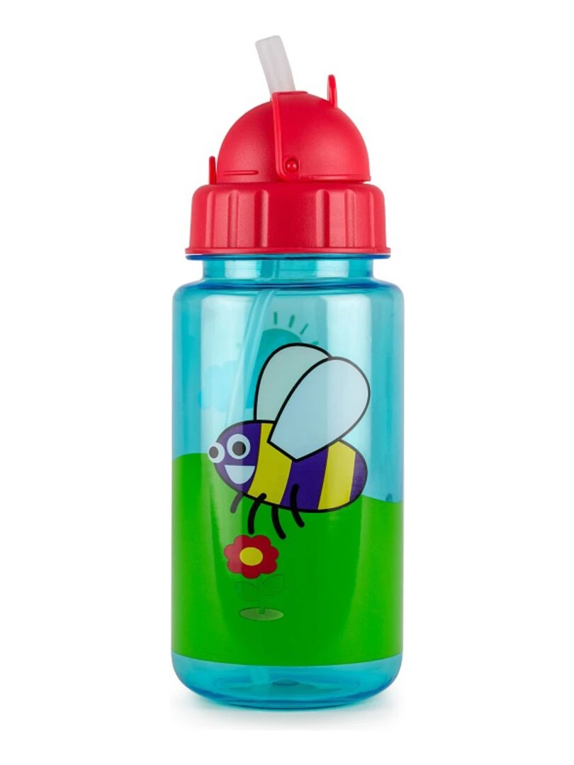 Gourde avec paille Ladybird Multicolore