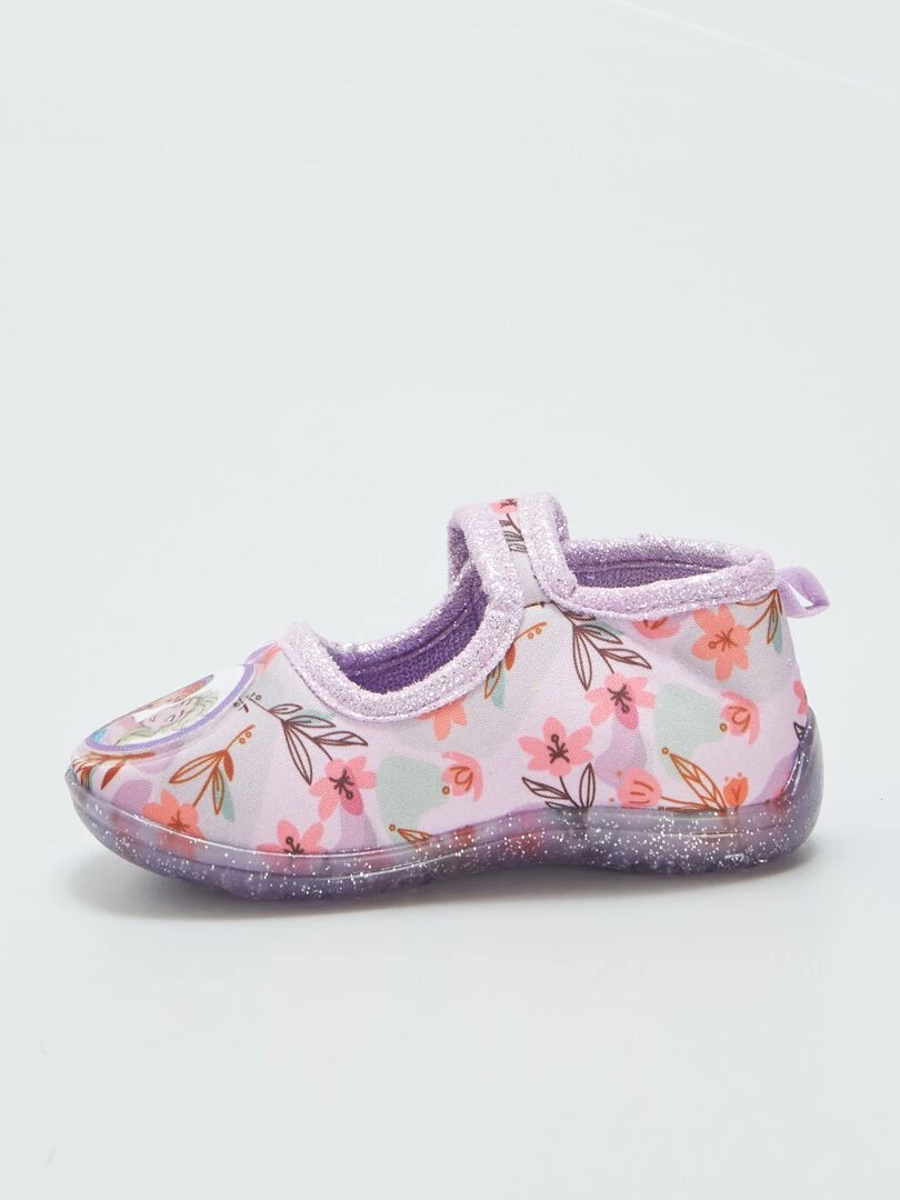 Chaussons 'Reine des Neiges'   Violet